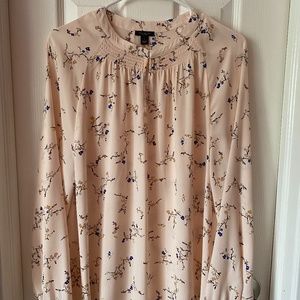 Ann Taylor Factory Floral Blouse